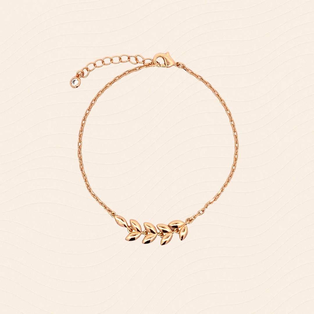 Wind To Win (風轉豐) Blessing Leaves · Signature Bracelet