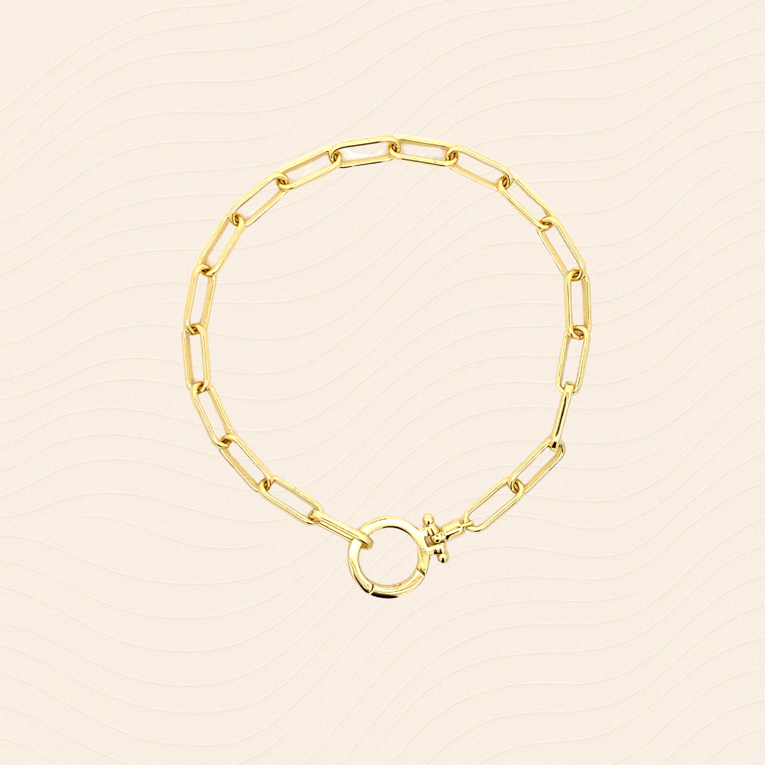 Daily Blessing · Minimal Link Bracelet