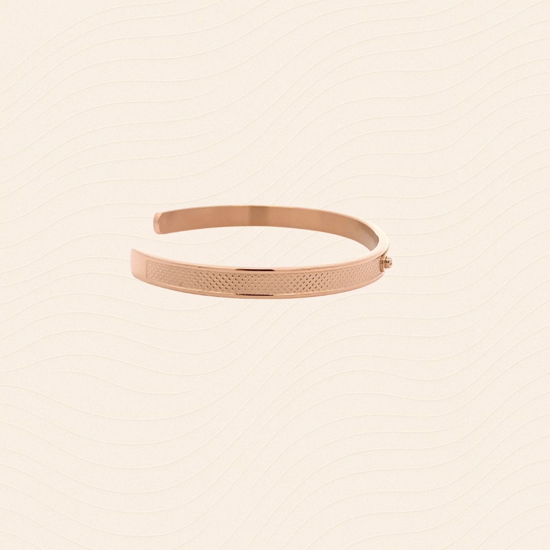 Daily Blessing · Classic Rose Cuff Bangle
