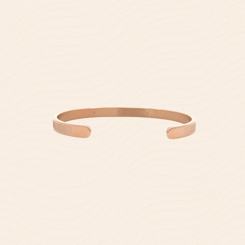 Wind To Win (風轉豐) Daily Blessing · Classic Rose Cuff Bangle