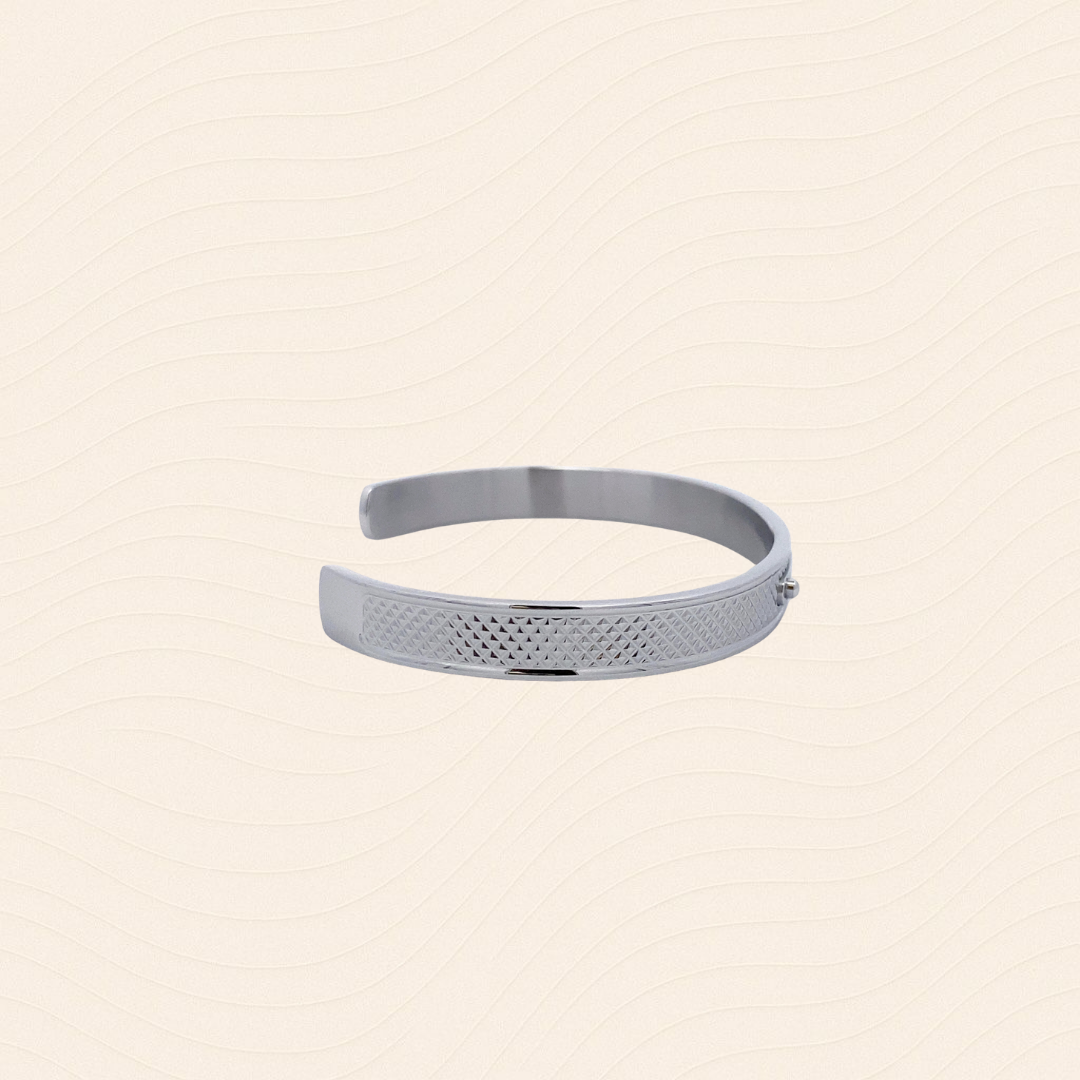 Daily Blessing · Men’s Classic Steel Cuff Bangle
