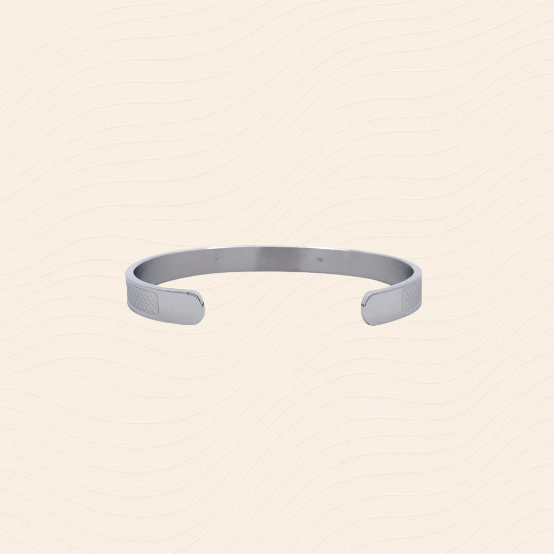 Daily Blessing · Men’s Classic Steel Cuff Bangle