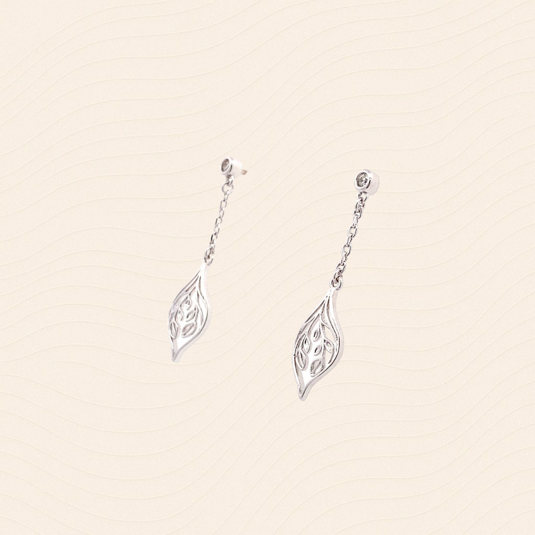 Leaf Blessing - Tree of Vitality Earrings
