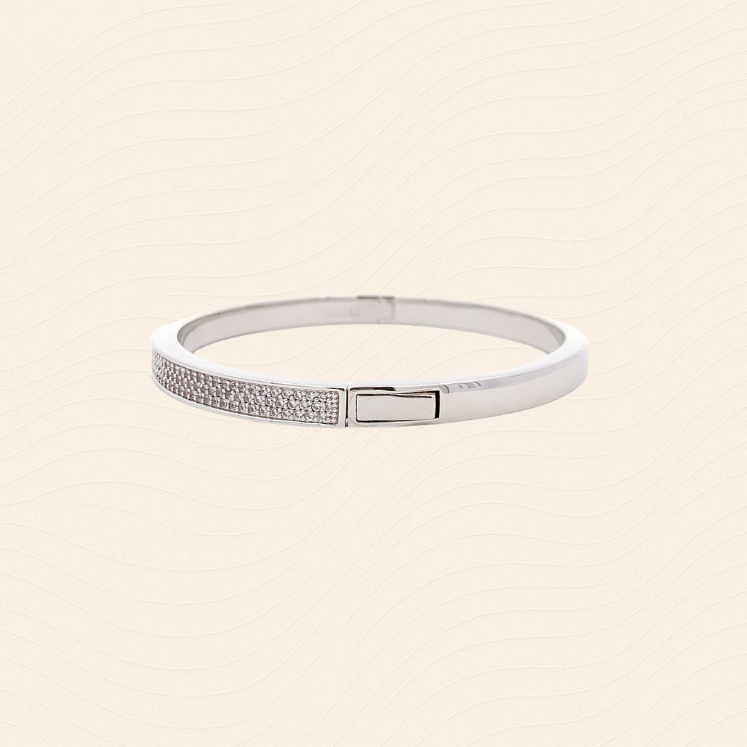 Blessing Daily · Full Pavé Bangle