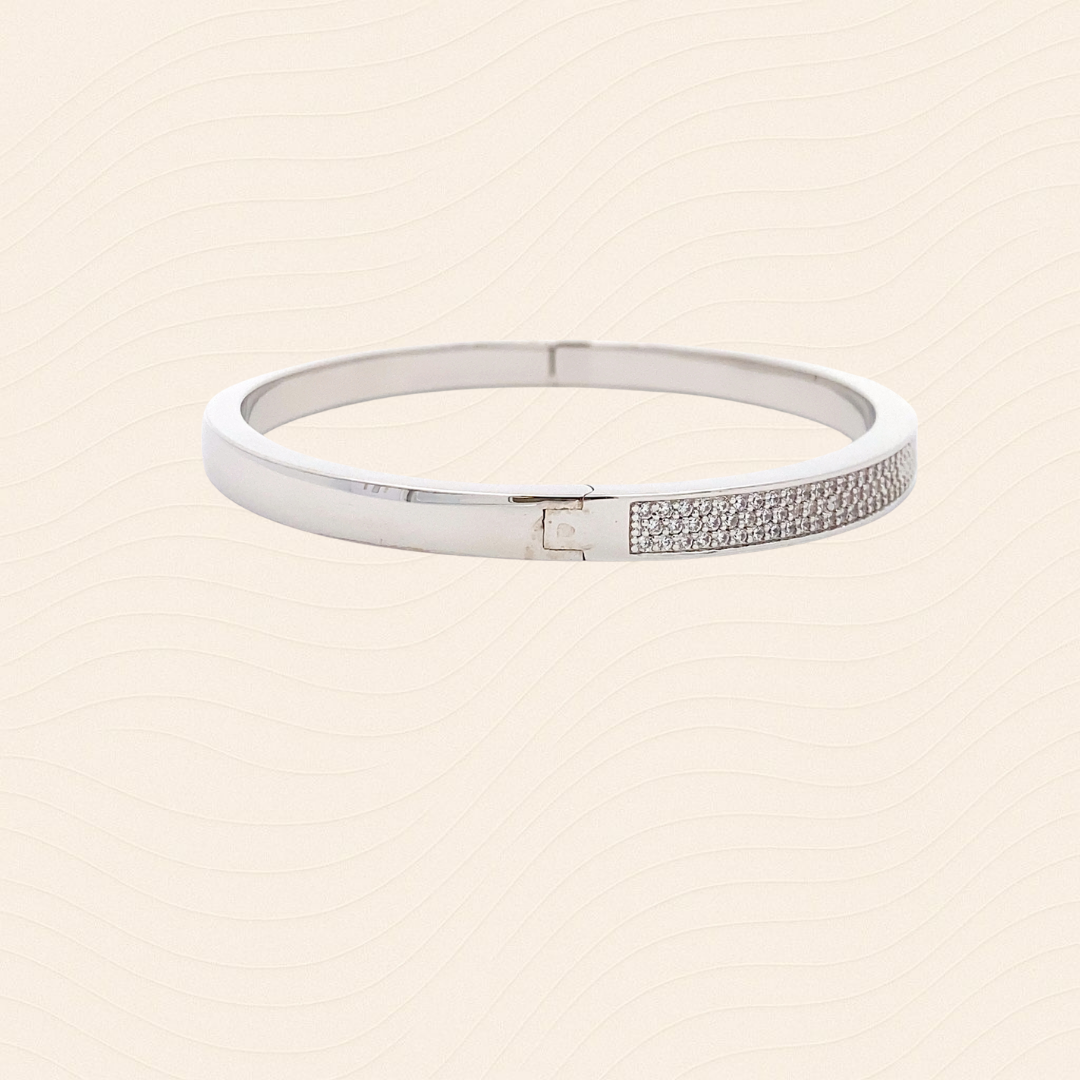 Blessing Daily · Full Pavé Bangle