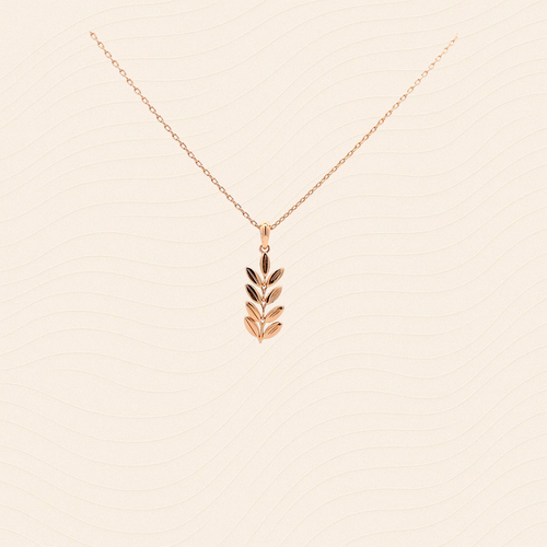 Wind To Win (風轉豐) Blessing of Leaves · Signature Pendant Necklace