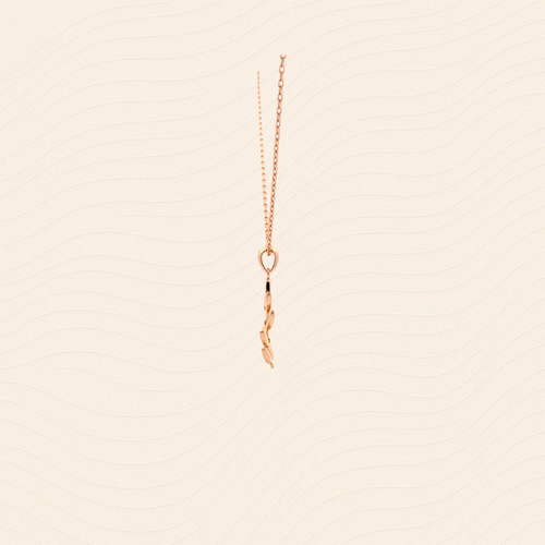 Wind To Win (風轉豐) Blessing of Leaves · Signature Pendant Necklace