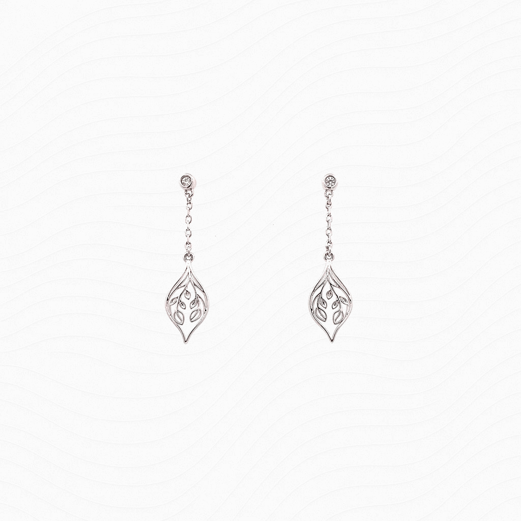 Leaf Blessing - Tree of Vitality Earrings