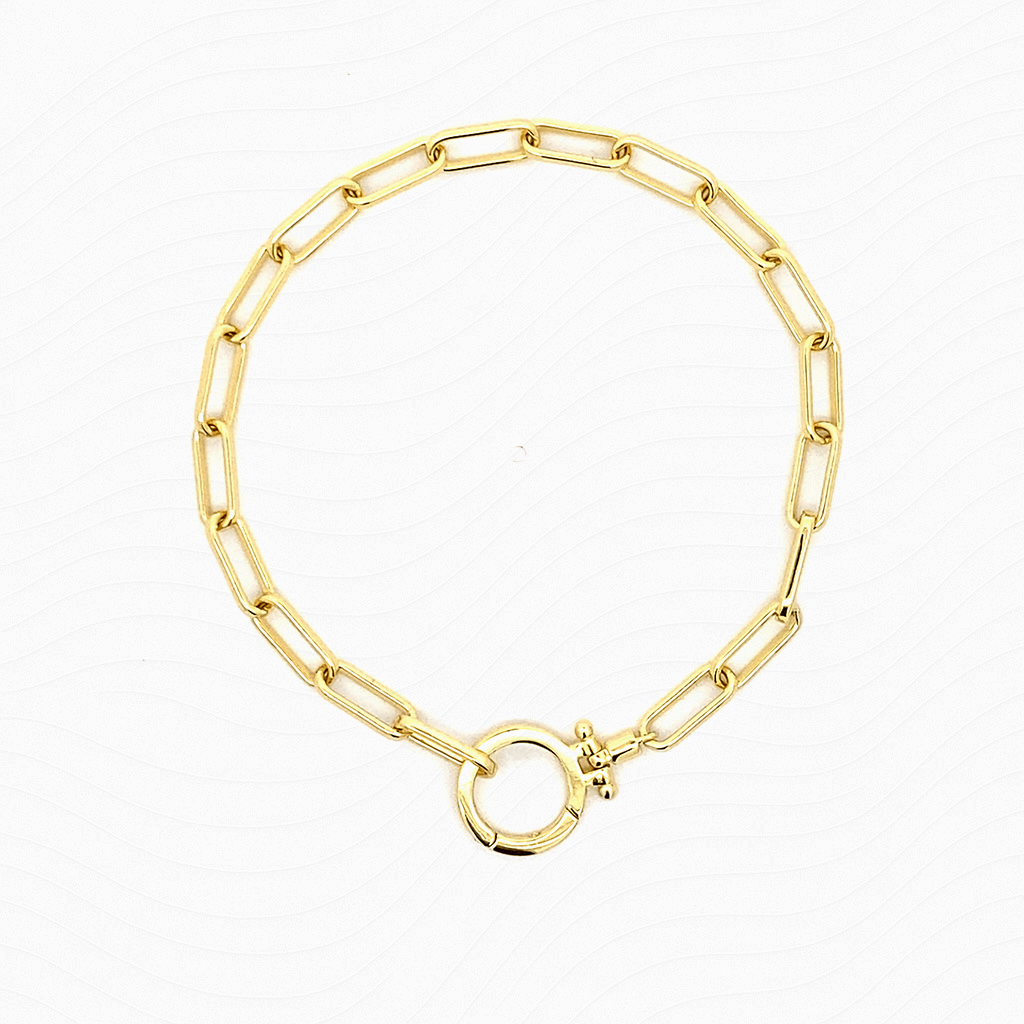 Daily Blessing · Minimal Link Bracelet