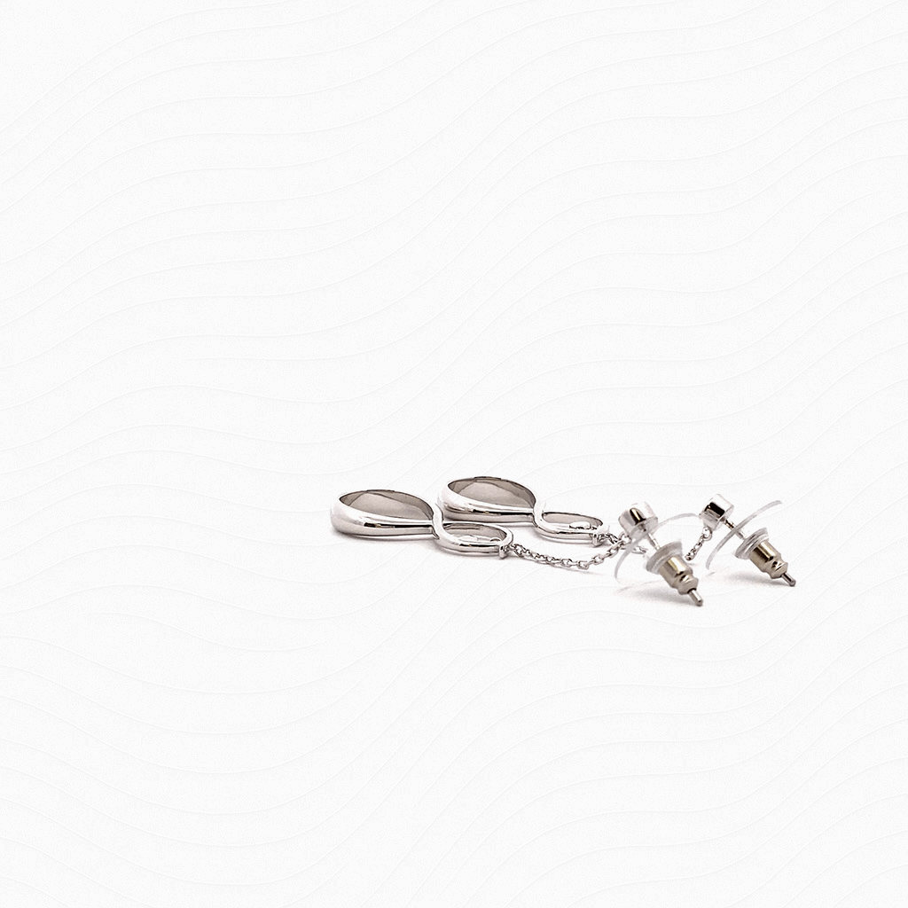 Wind Blessing · Infinity Drop Earrings
