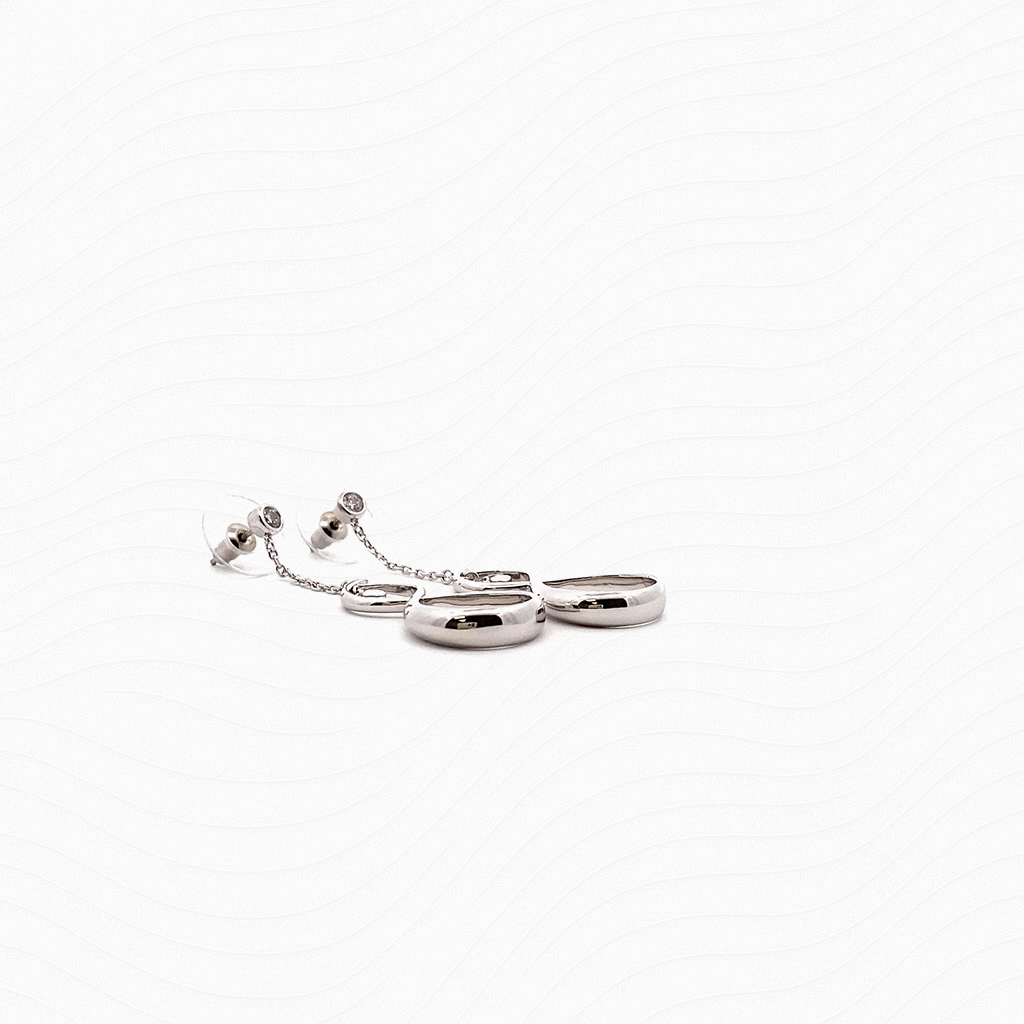 Wind Blessing · Infinity Drop Earrings