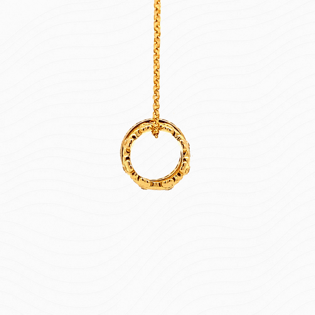 Daily Blessing · Twin Ring Pendant Necklace
