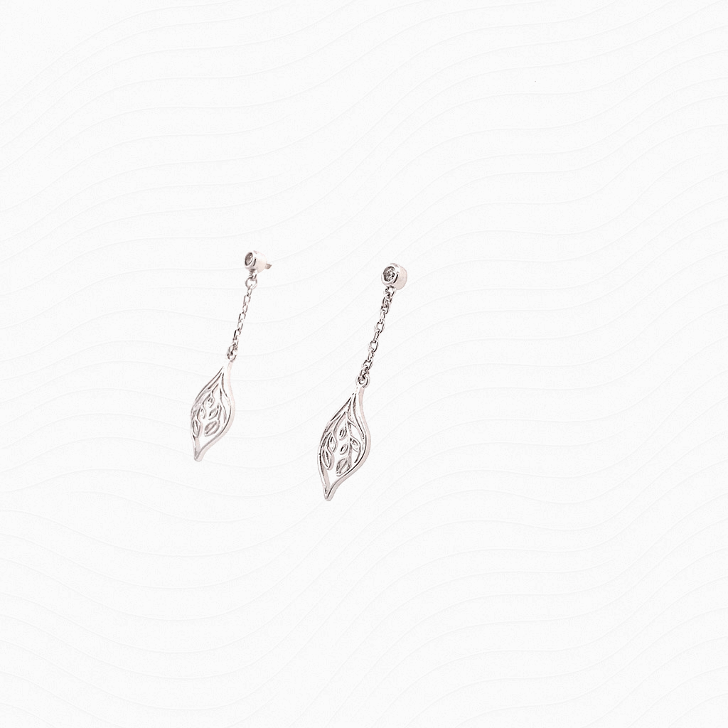 Leaf Blessing - Tree of Vitality Earrings
